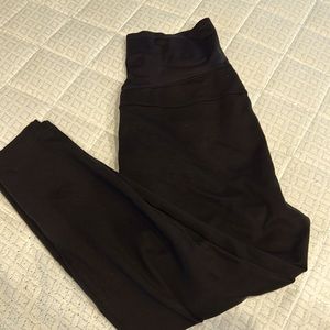 Gap maternity black slim pant